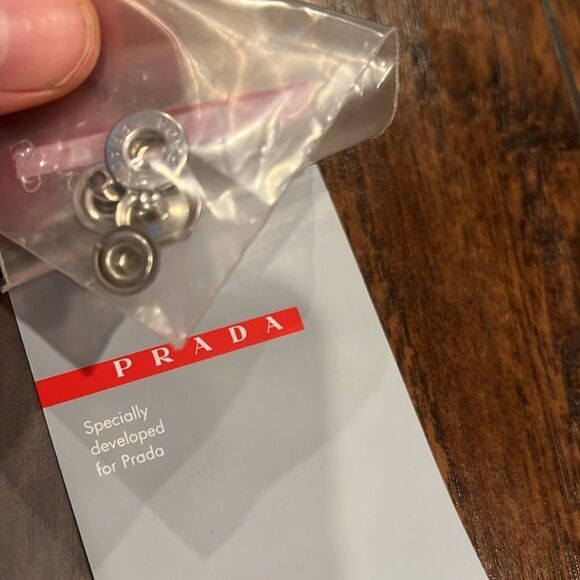 NWT Prada white pants zip pockets up front with Teflon fabric protector size 30 - Picture 5 of 13